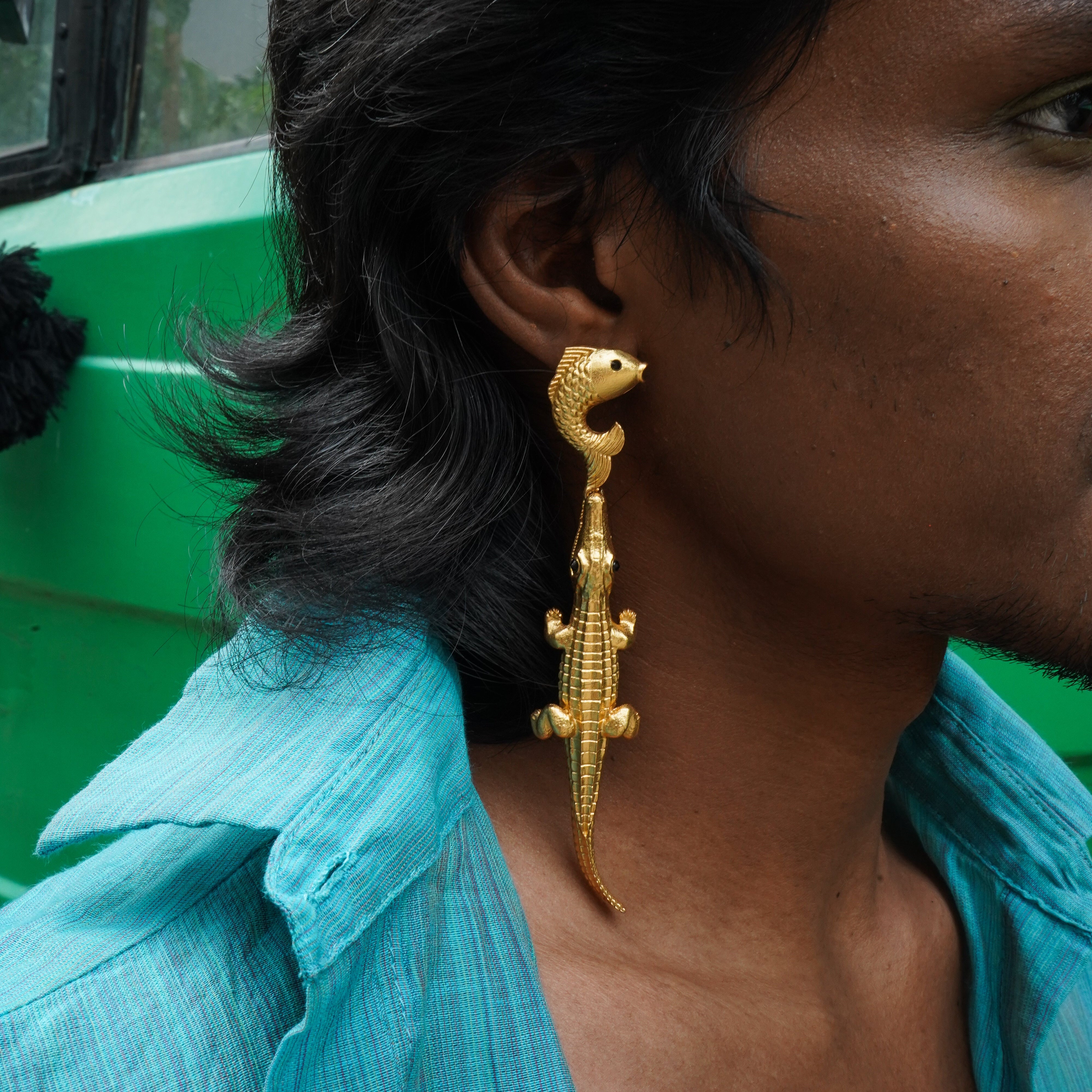 Alligator Kiki Earrings