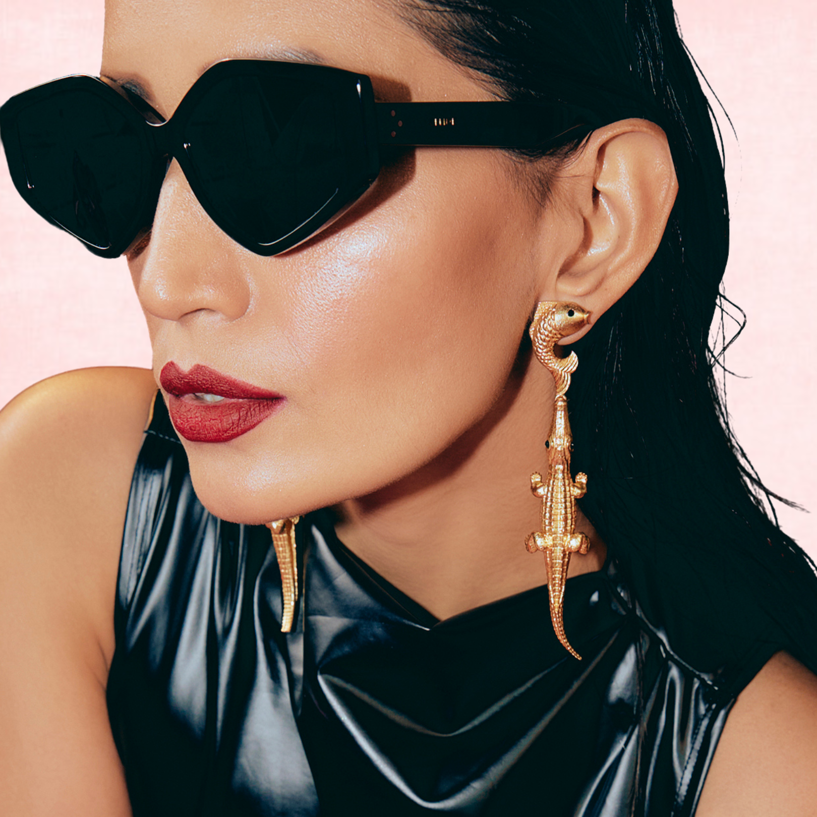 Mowgli Set - Set of Choker and Earrings