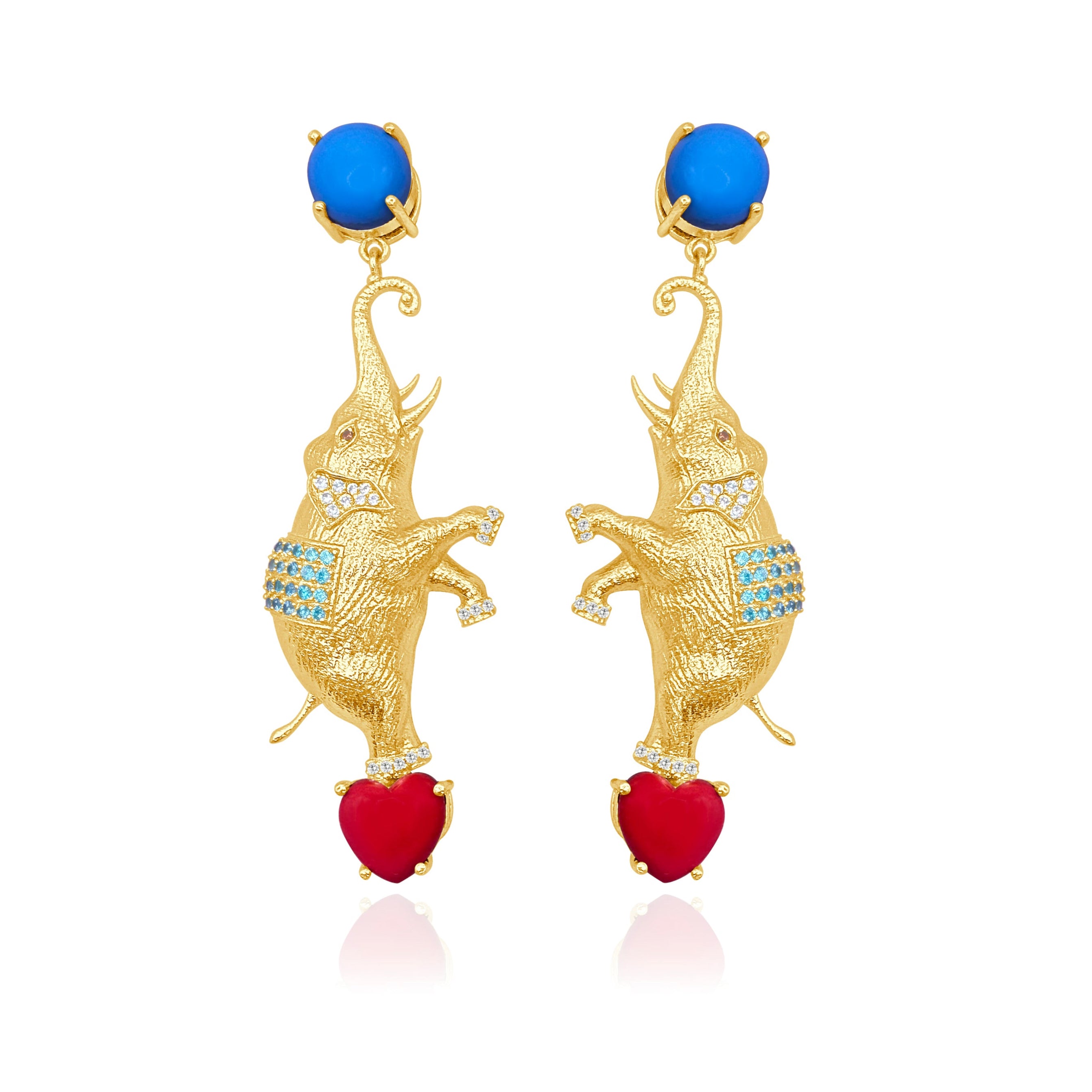 Circus Elephant Earrings