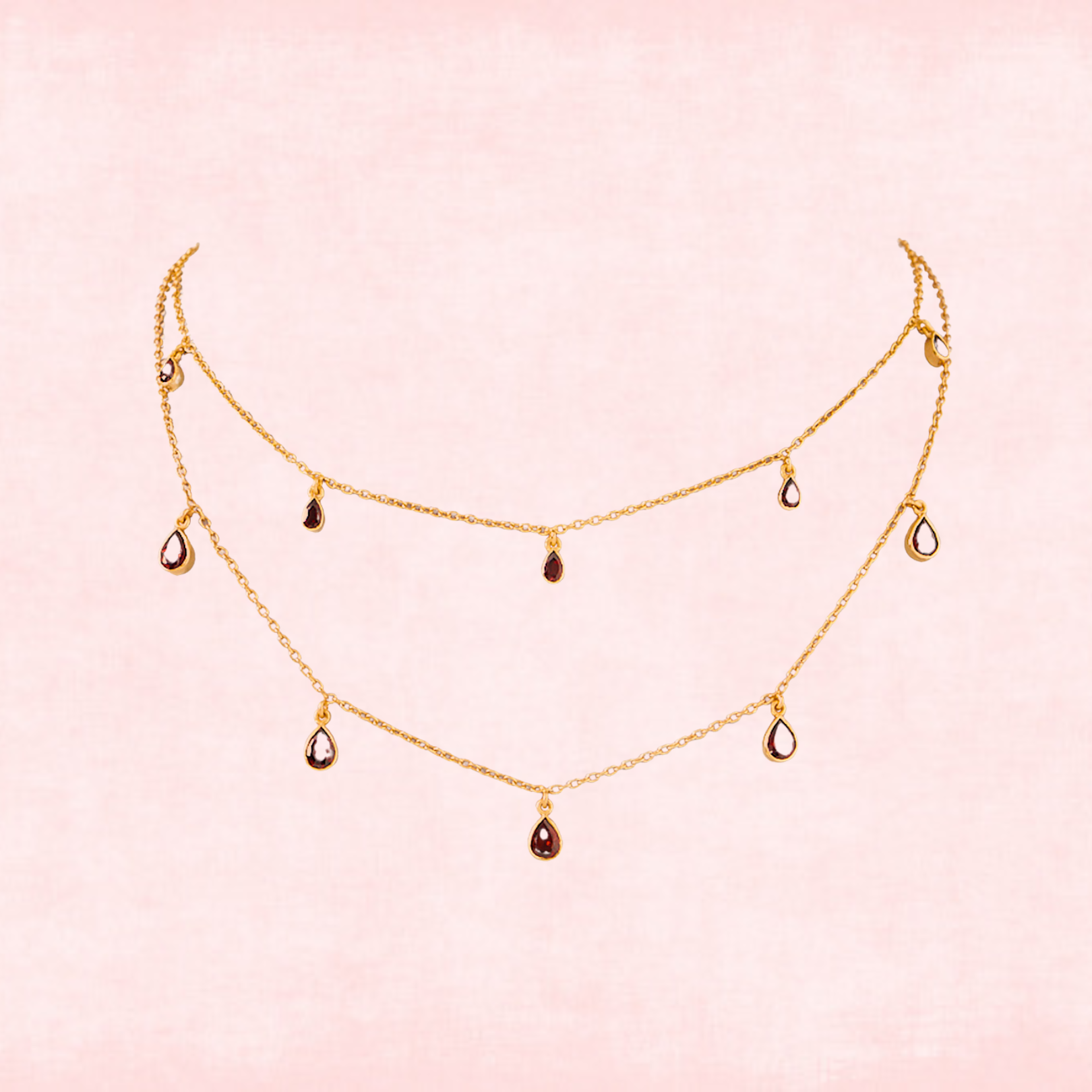 Garnet Witch Chain