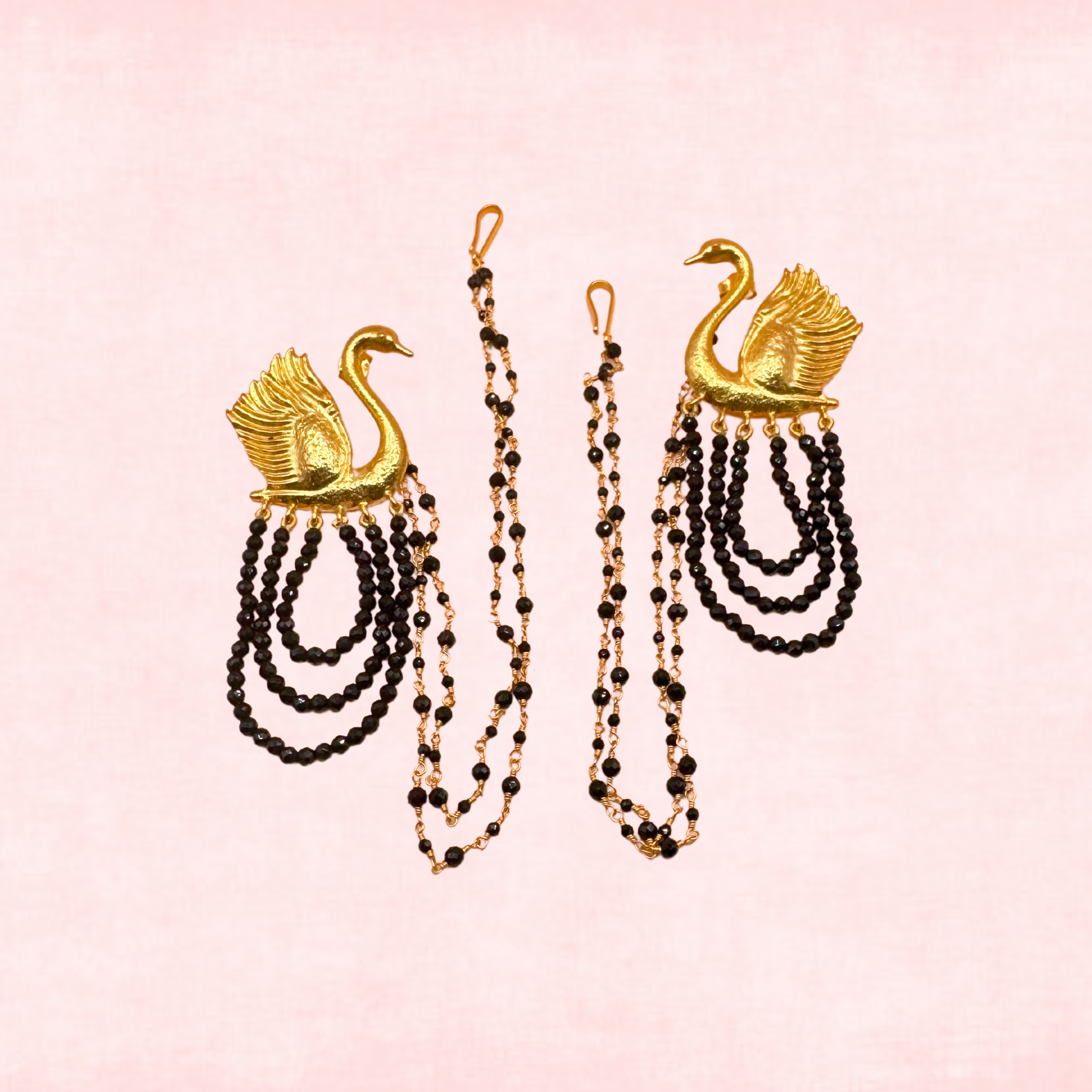 Swan Earrings Repeat