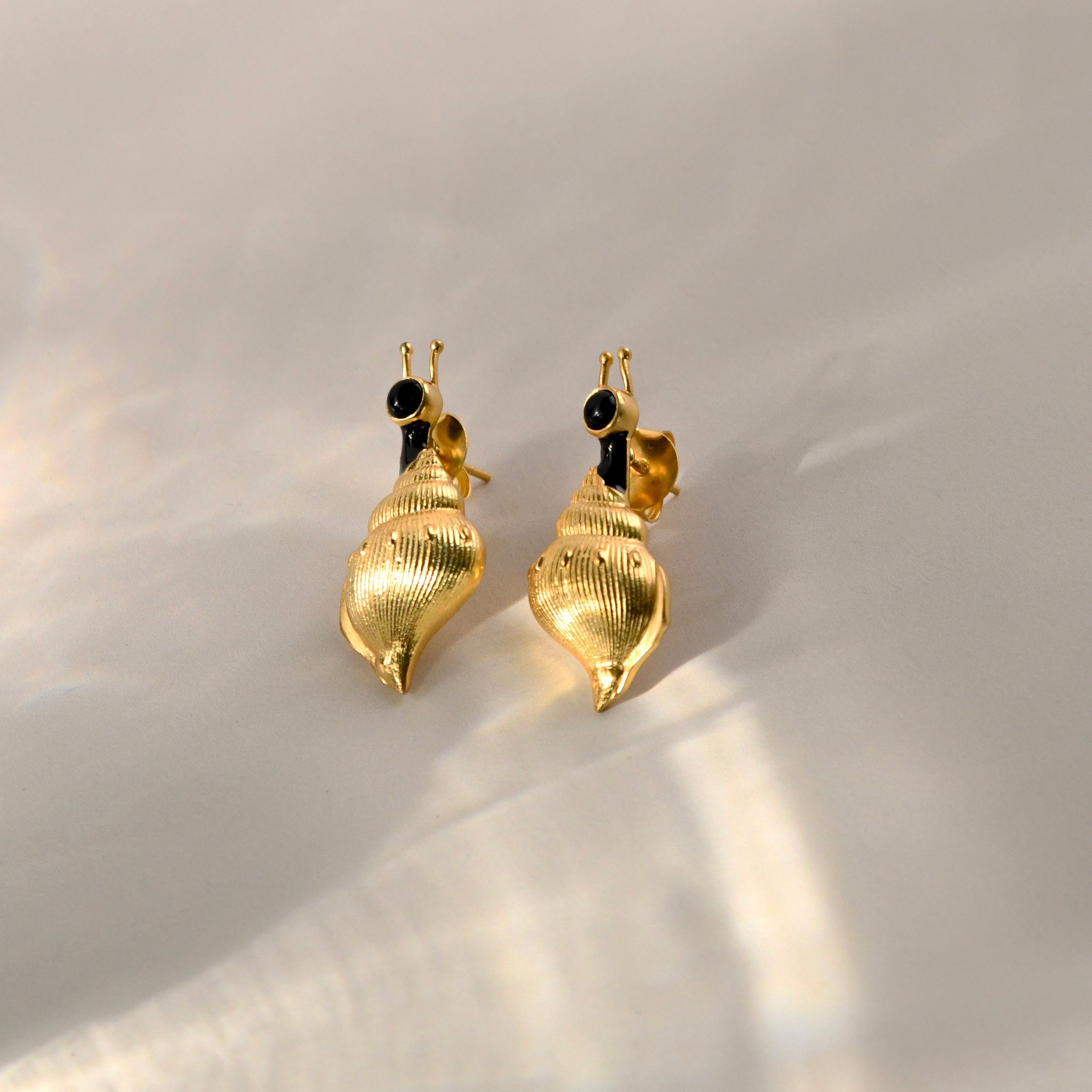 Sea Snail Earrings