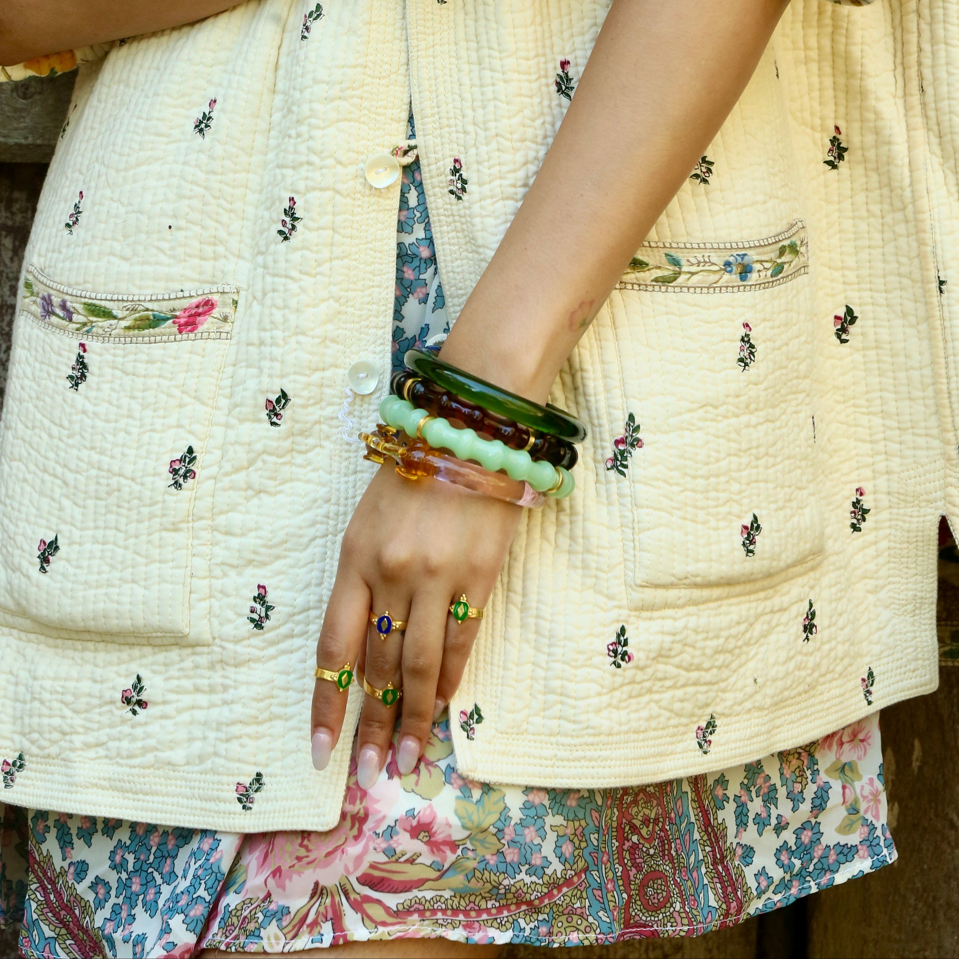 Glass Bangles Bundle