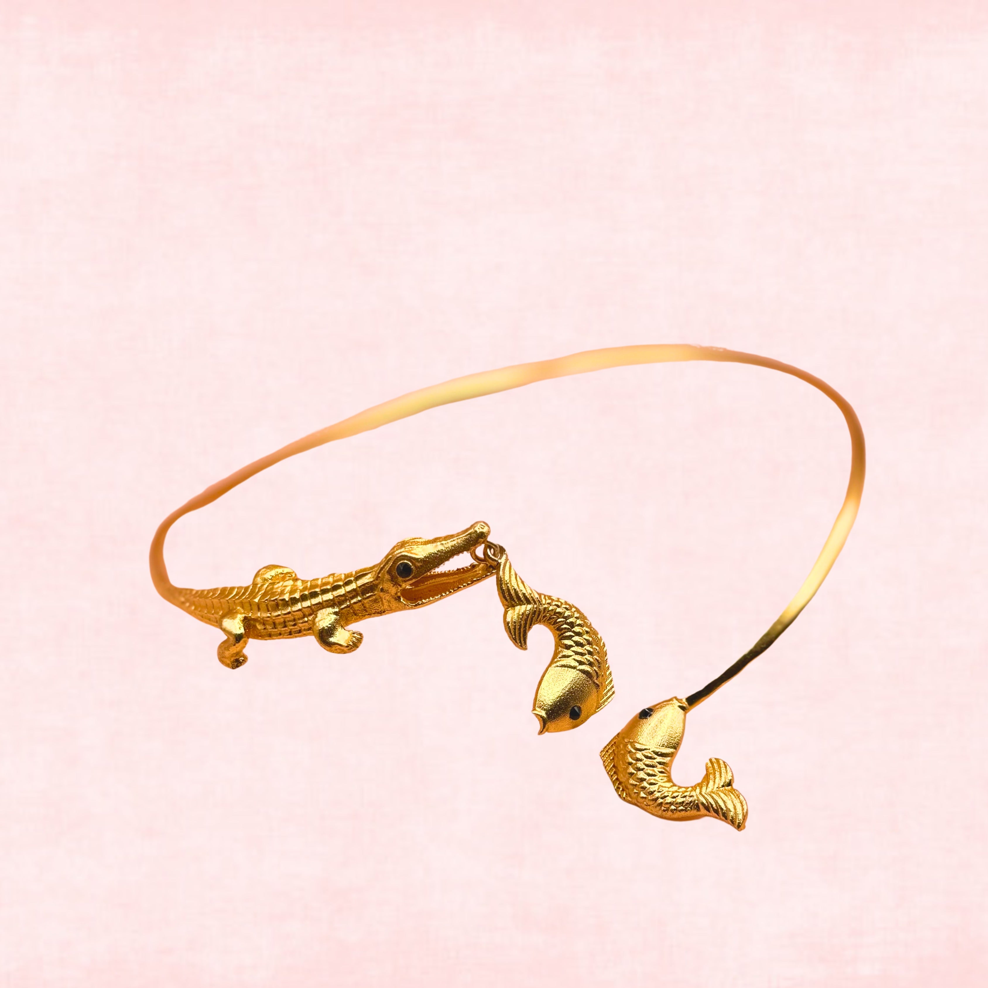 Mowgli Set - Set of Choker and Earrings