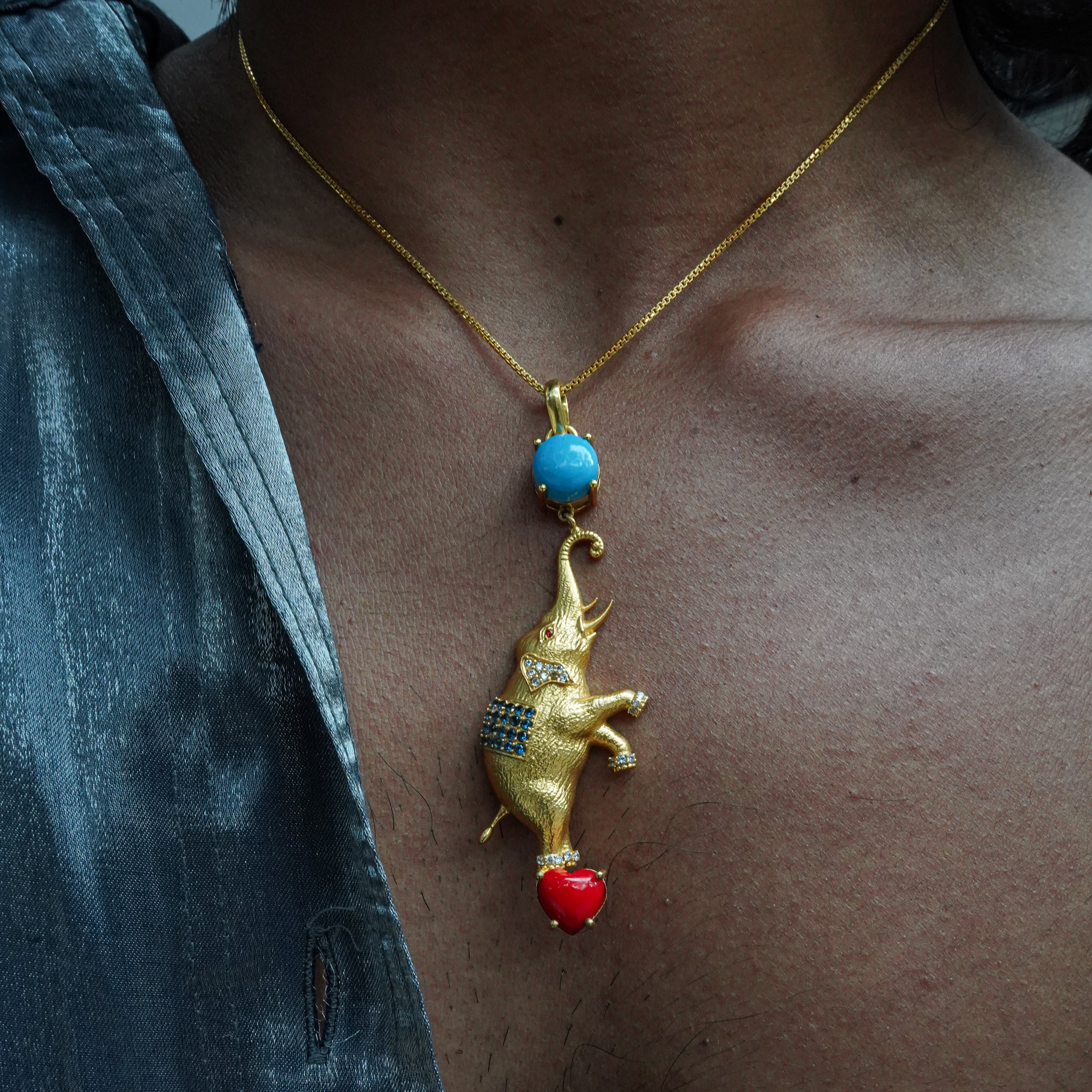 Circus Elephant Pendant