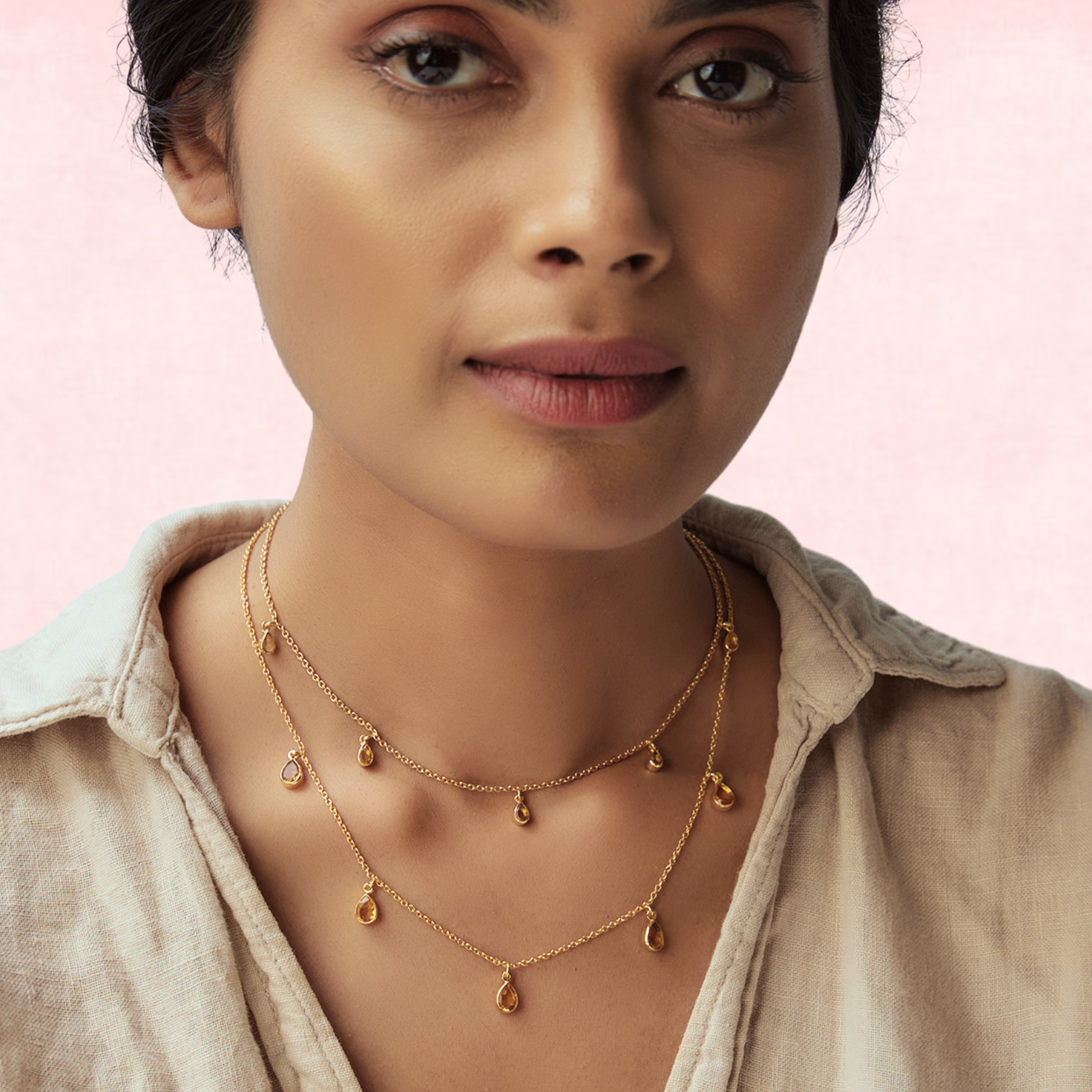 Citrine Witch Chain