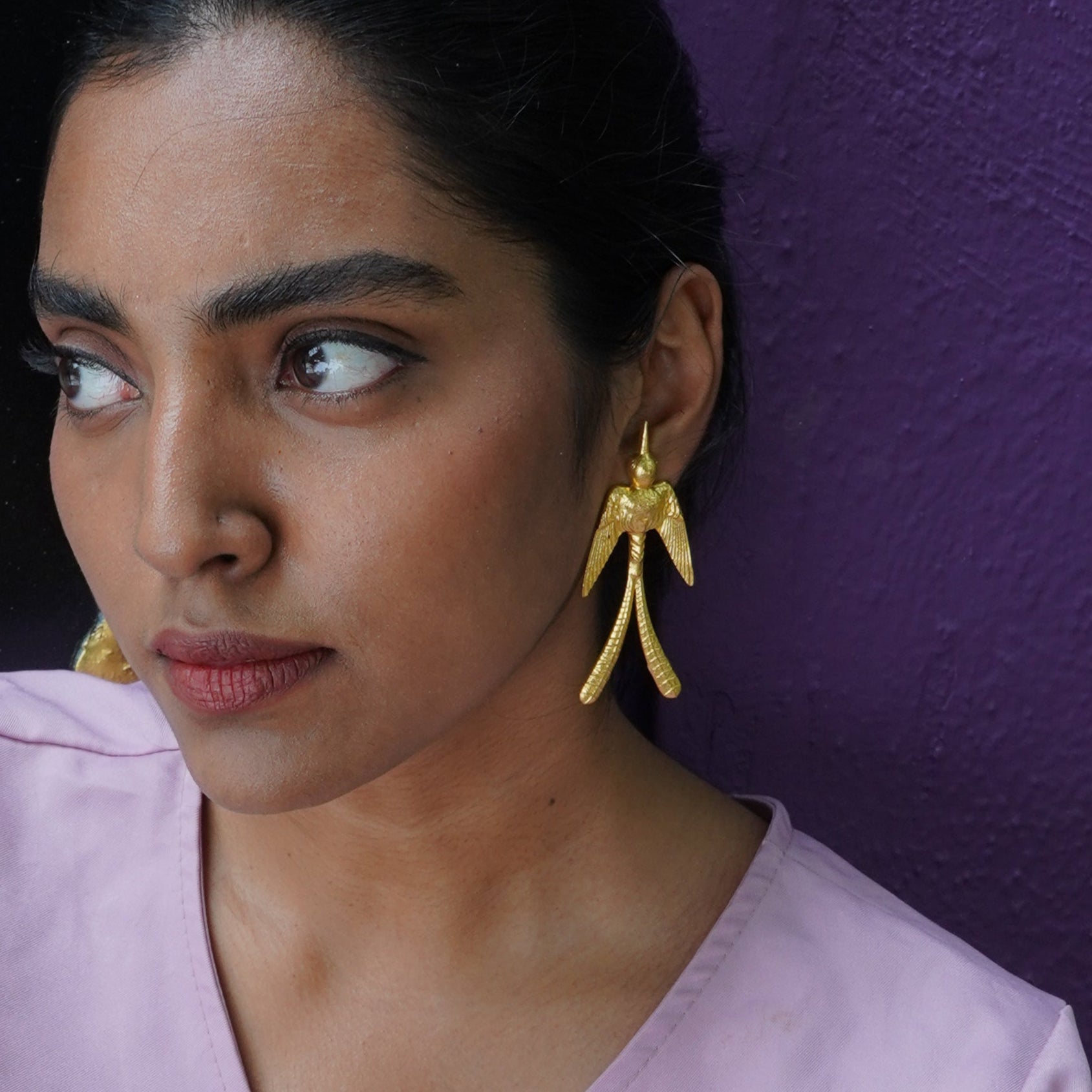 Drongo Bird Earrings