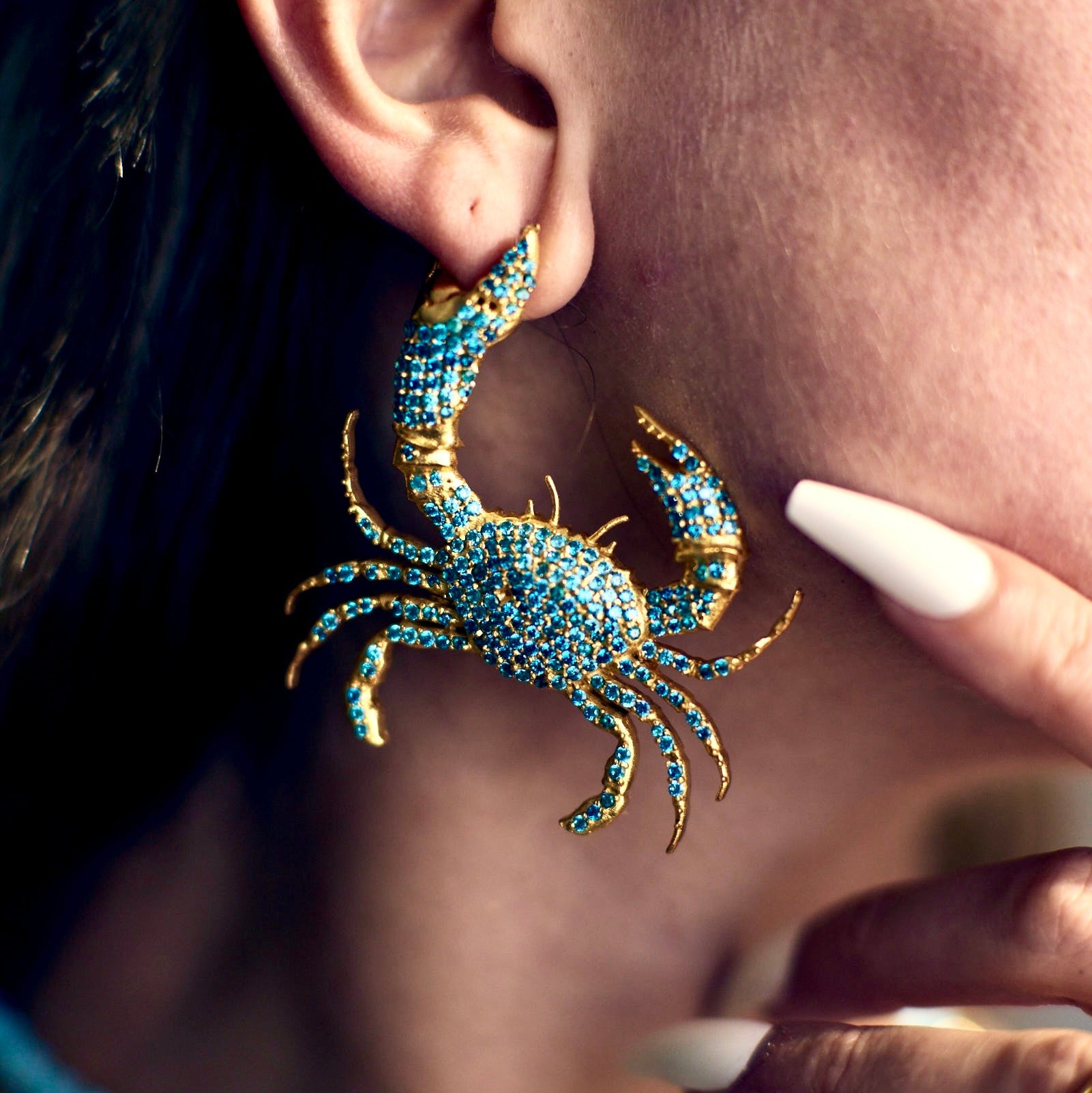 So Crabby Mismatched Earrings