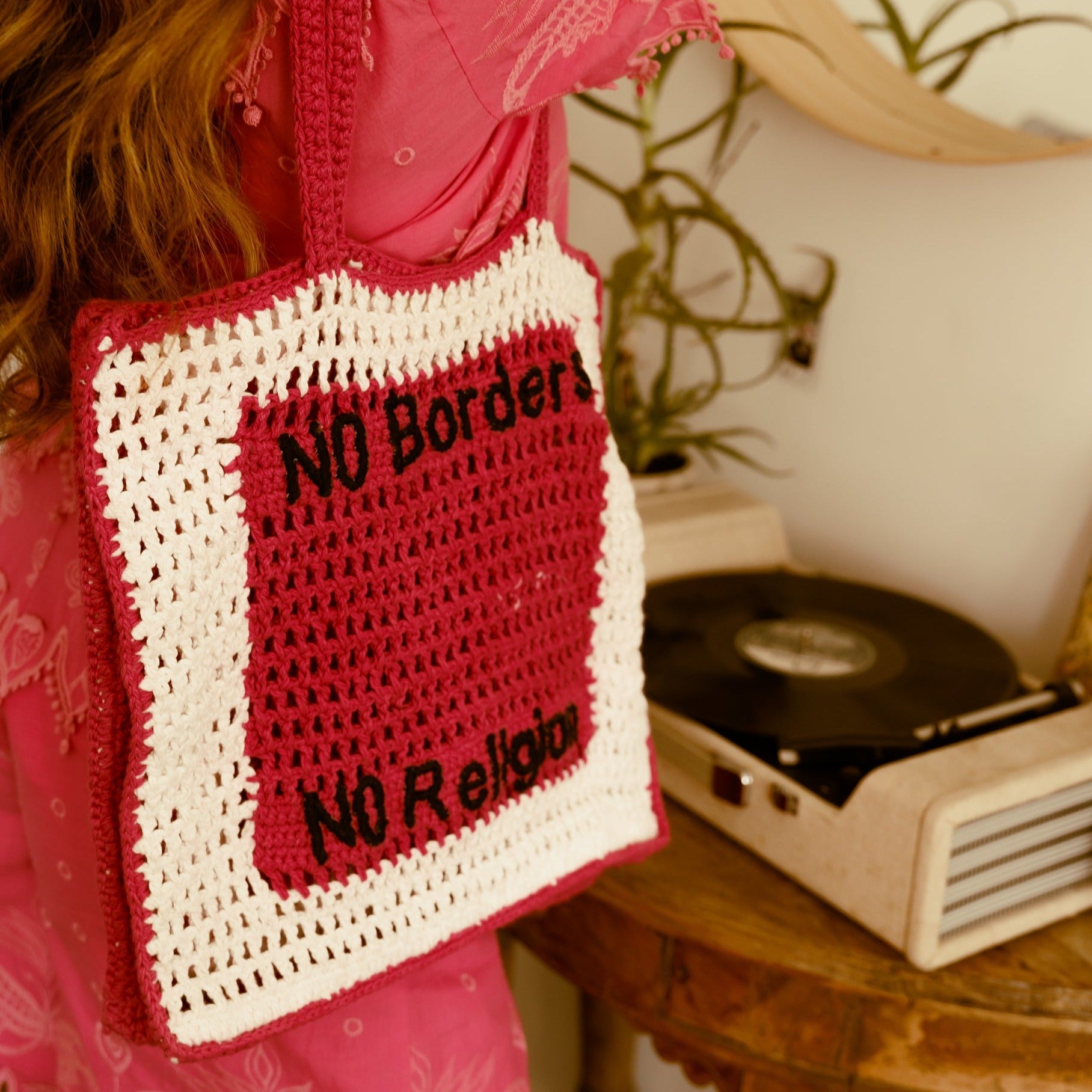 No Border No Religion Bag