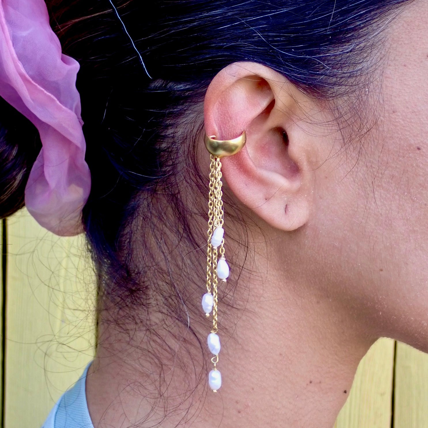 Dewdrop Detachable Ear Cuff