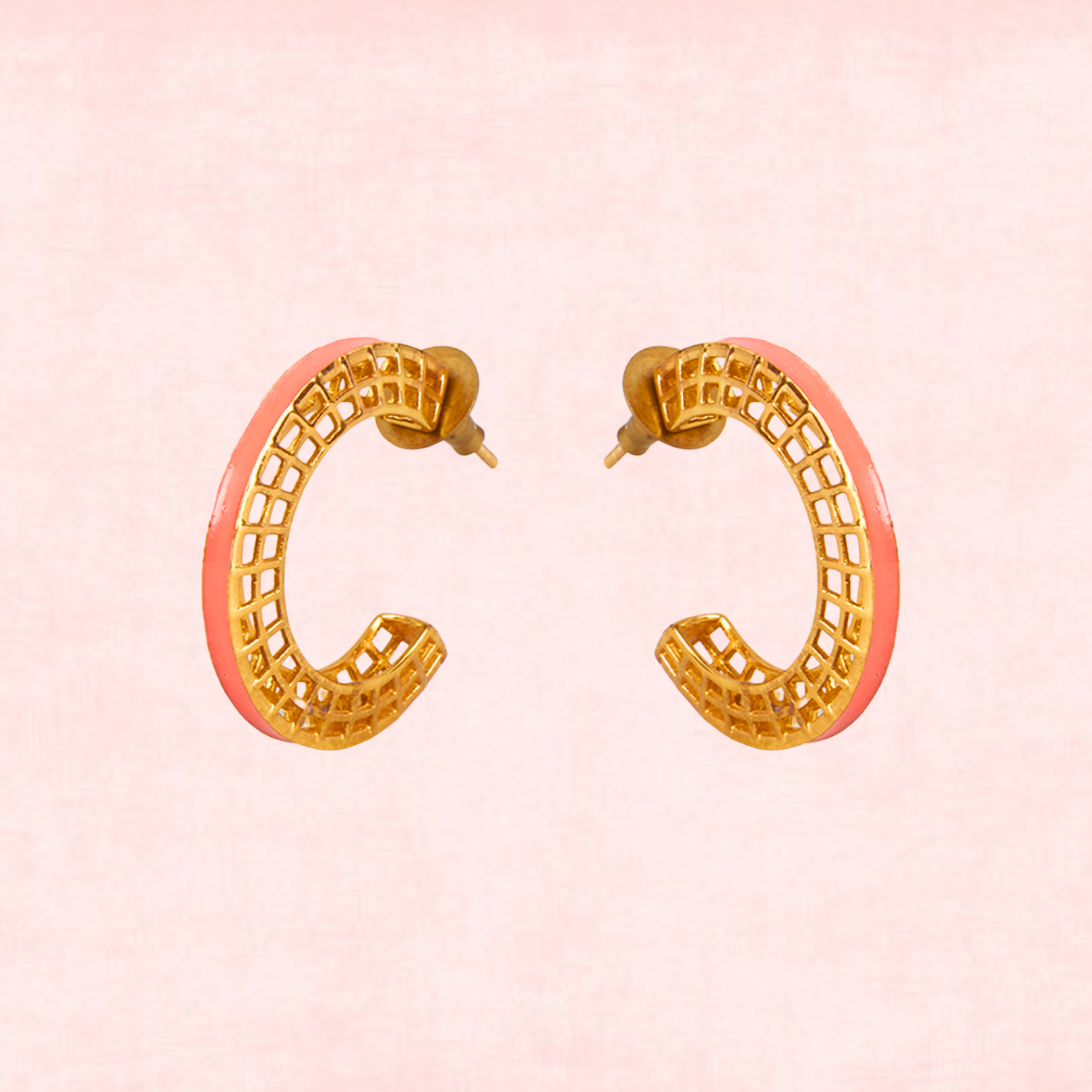 Pink Hoops