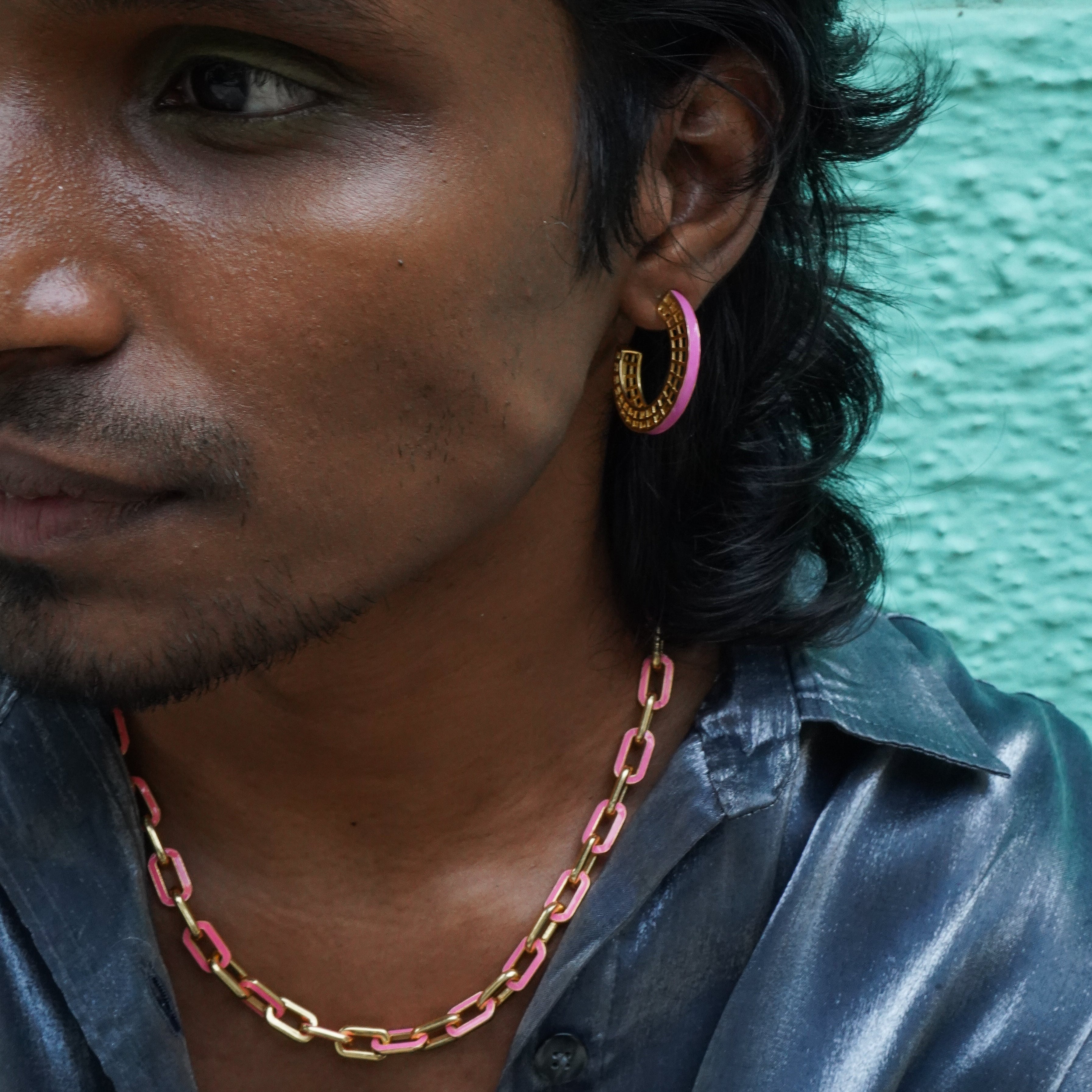Pink Hoops