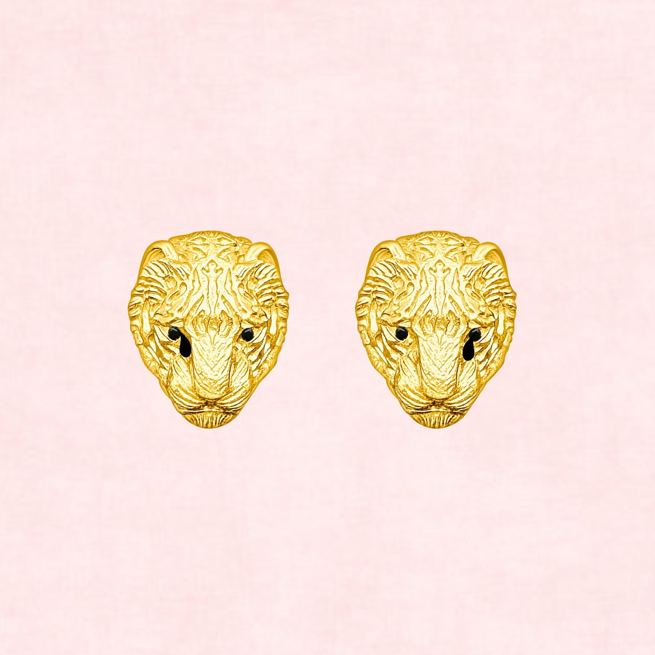 Huli Tiger Earrings