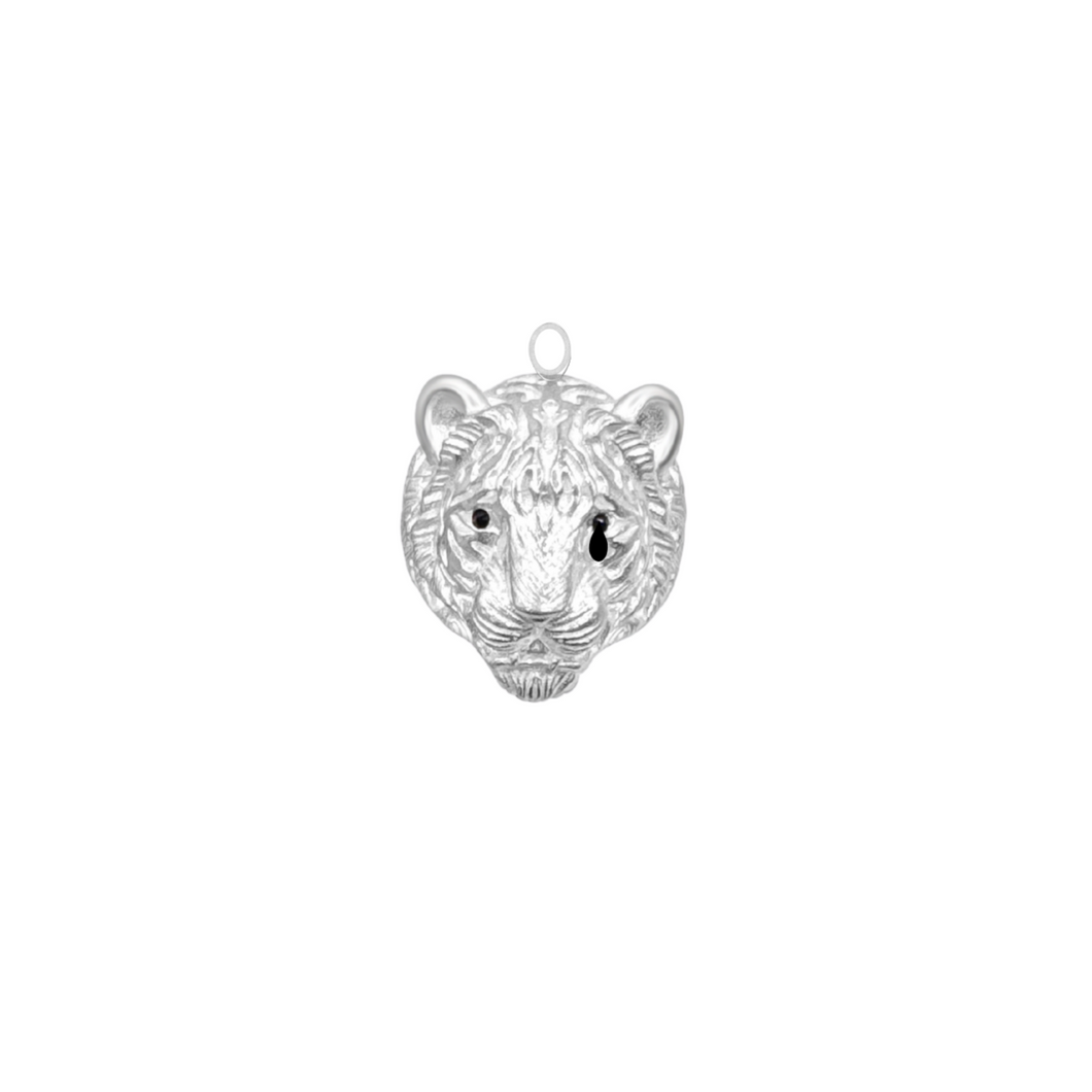 Huli Tiger Silver Pendant