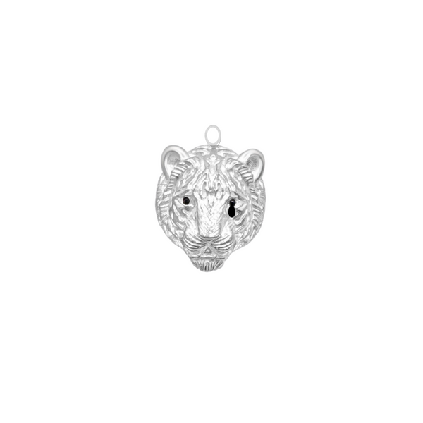 Huli Tiger Silver Pendant