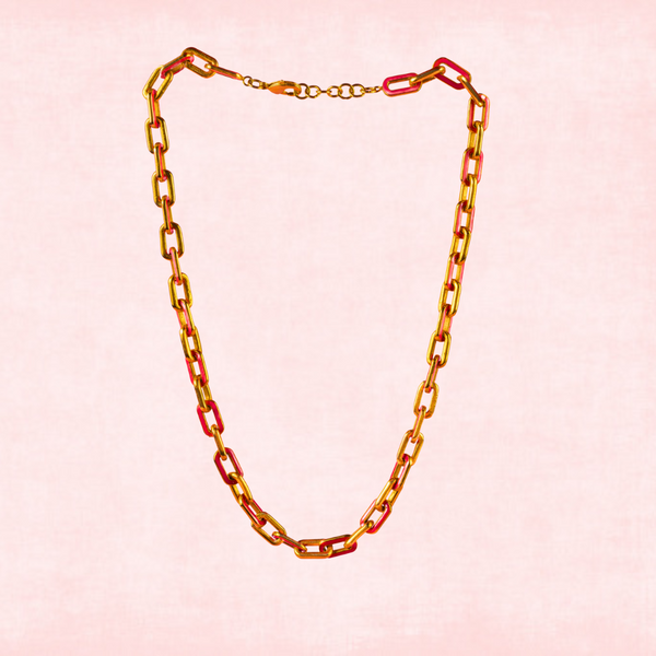 Pink Link Chain