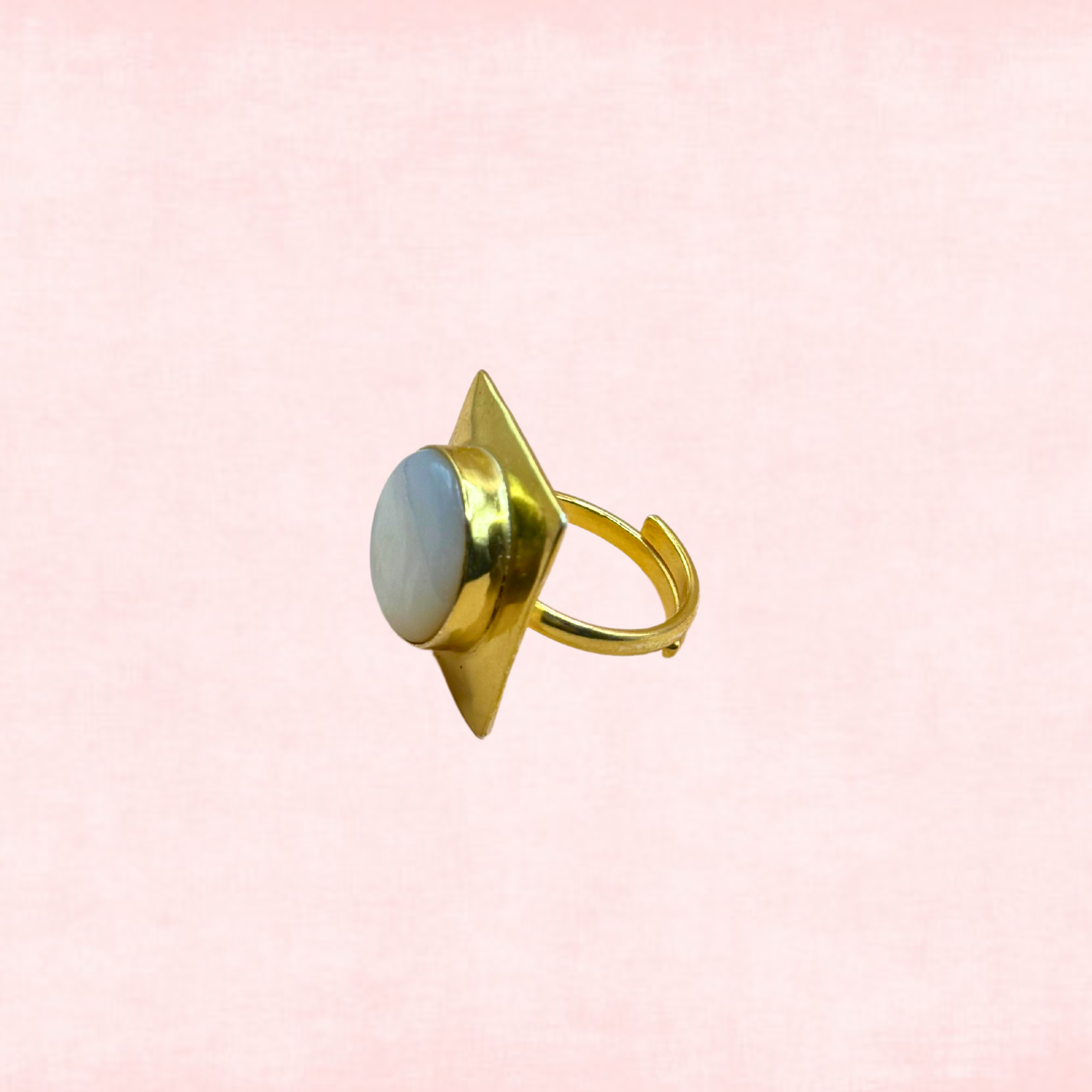 Mother Of Pearl Ring