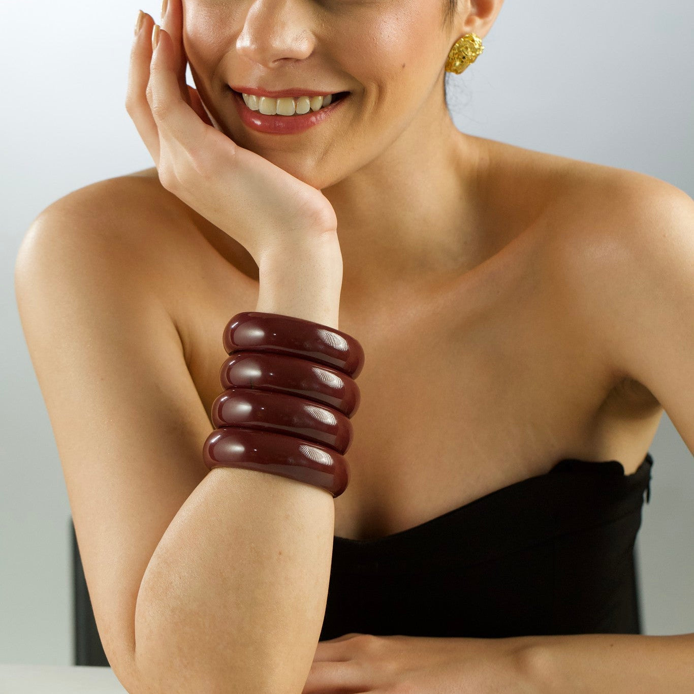 Brown Lac Bangle