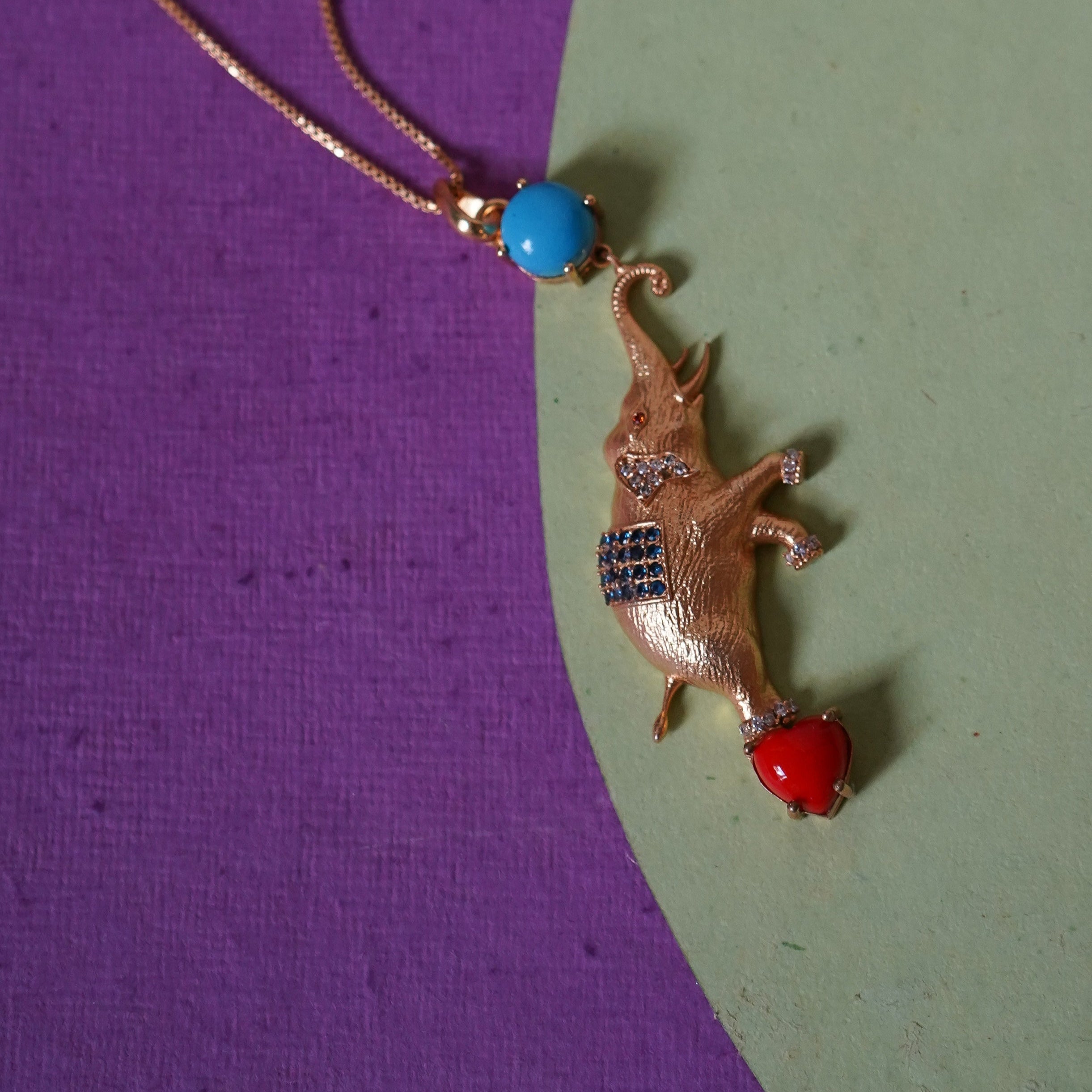 Circus Elephant Pendant